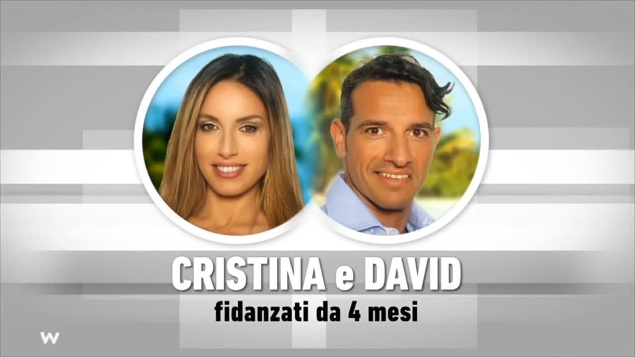Temptation Island 2019 - Cristina e David si presentano