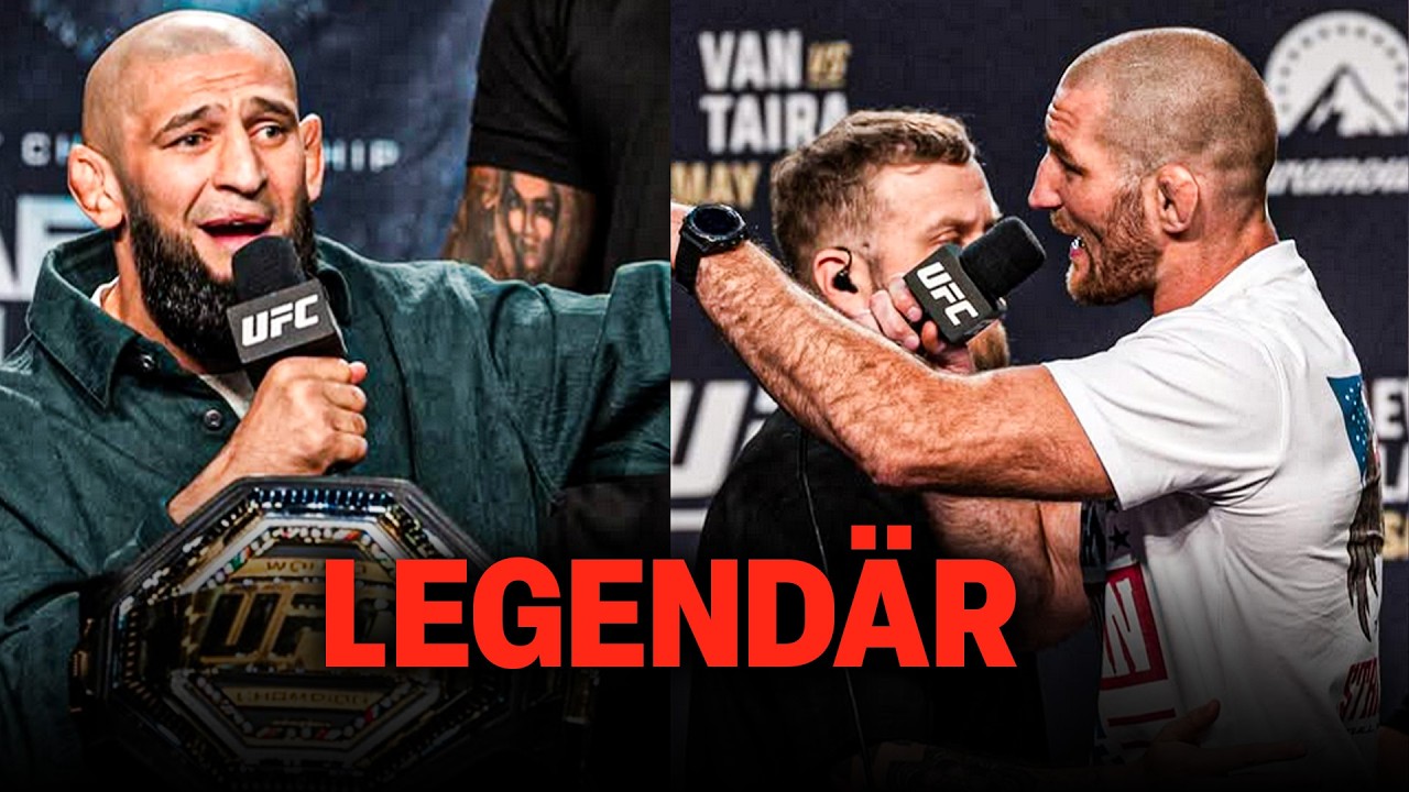 UNN&Ouml;TIGE AKTION und die BESTE PRESSEKONFERENZ seit CONOR VS POIRIER!