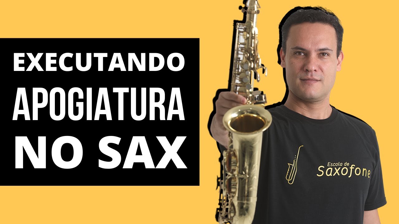 Ornamentos no Saxofone - Appogiatura