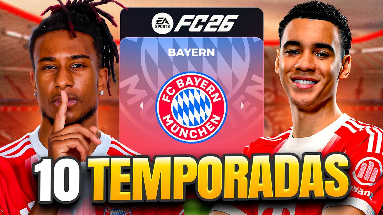 EU ASSUMI o BAYERN por 10 TEMPORADAS!  🇩🇪🔥