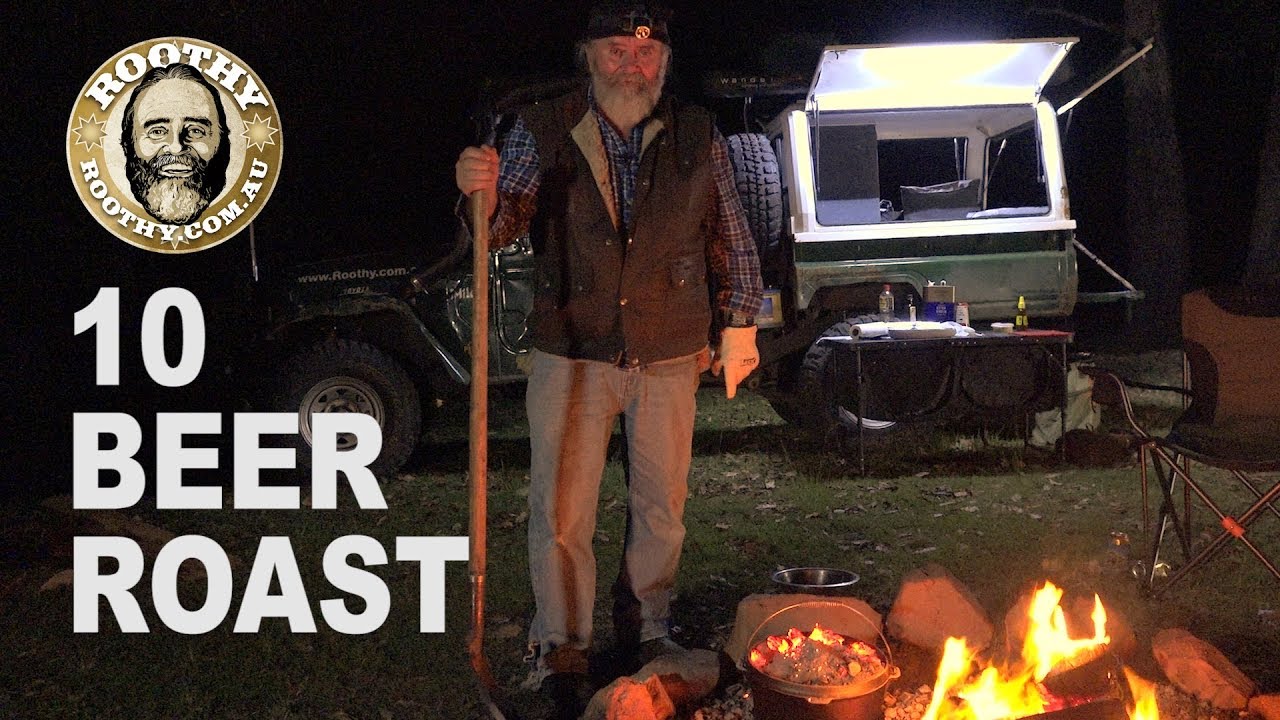 10 Жареный пивной рулет — Roothy — Bush Cooking