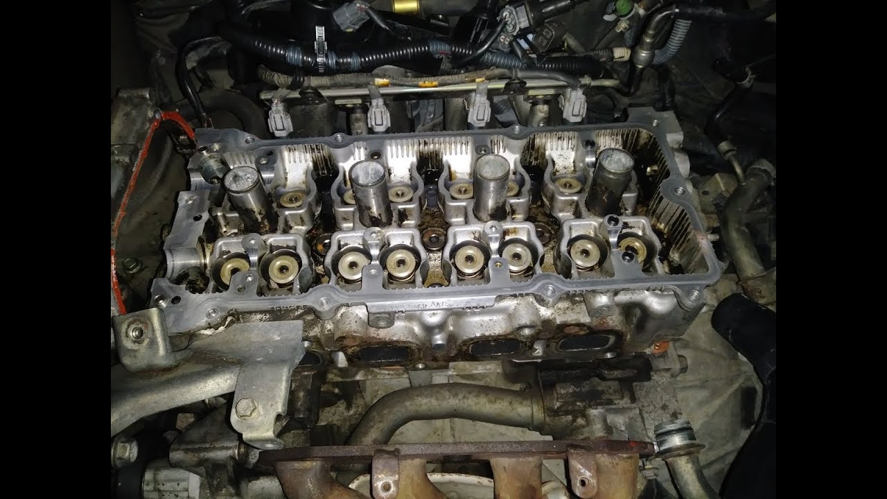 How to replace head gasket on 2005 Nissan Altima Part 2! (Assembly)