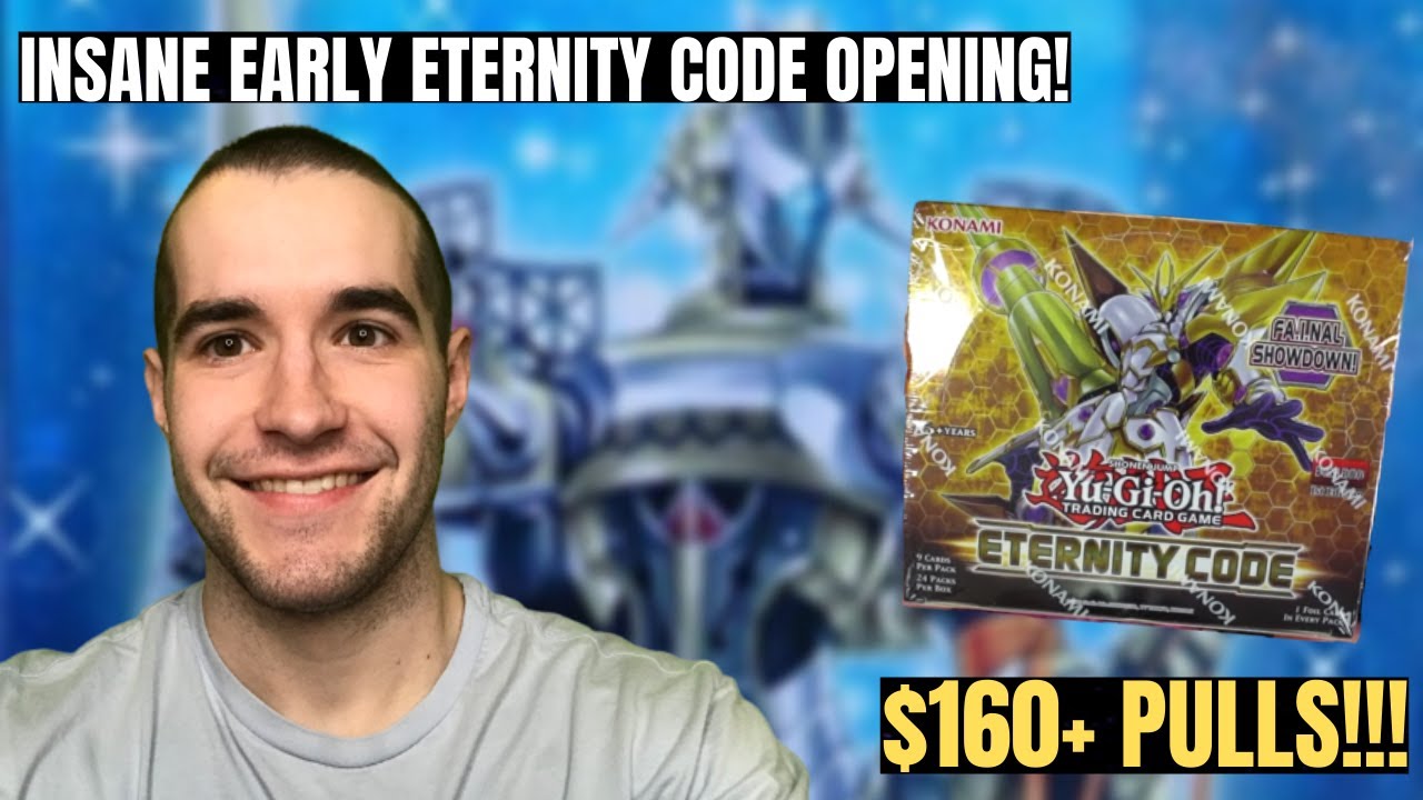 I PULLED THE BEST CARD *EARLY* FROM ETERNITY CODE! INSANE Near *3X MONEY* Yugioh Cards Opening!