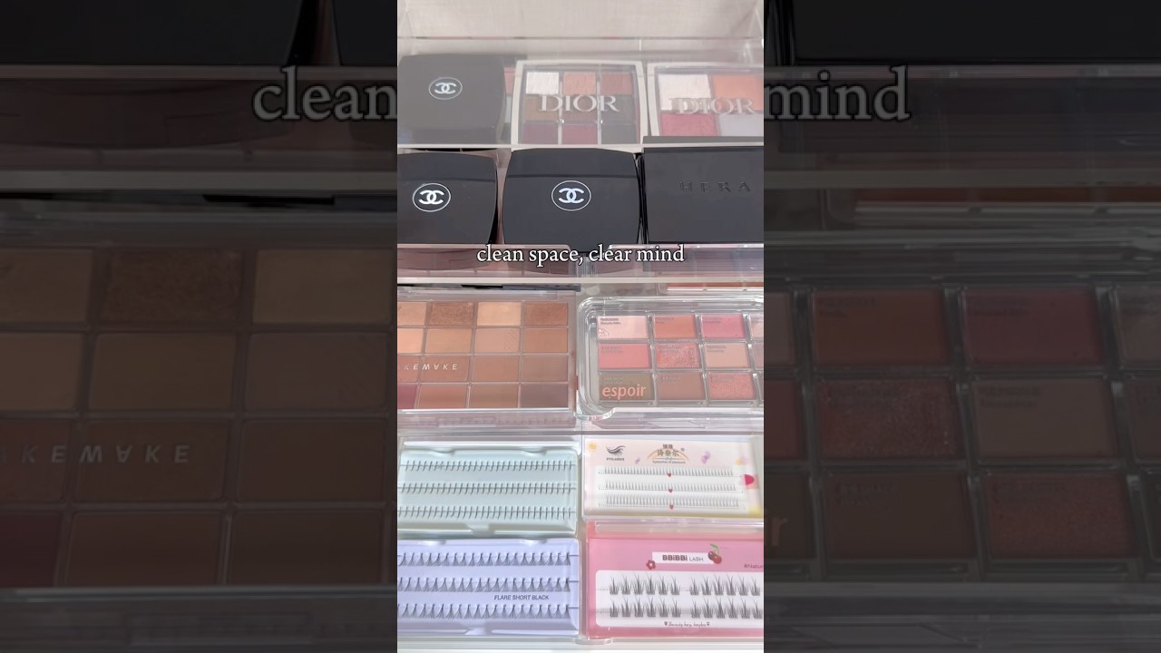 clean space = clear mind