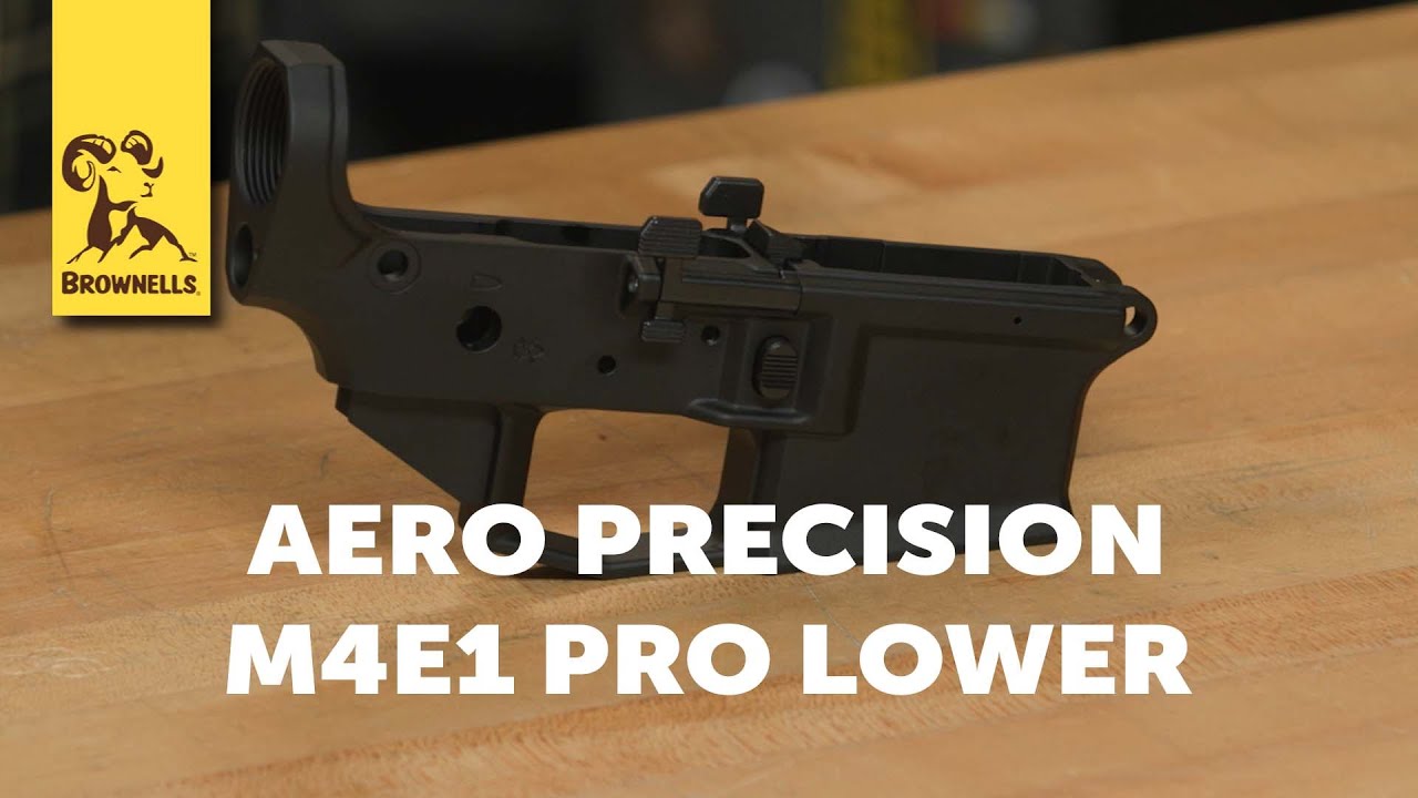 Product Spotlight: Aero Precision M4E1 Pro Lower