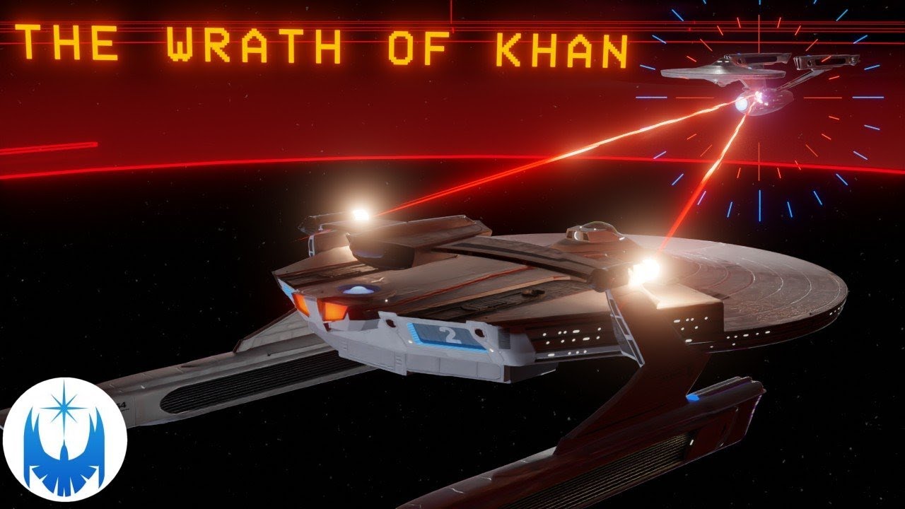 Разбор битвы - Star Trek II: The Wrath of Khan Часть 1 - Анализ компьютерной графики атаки Хана!
