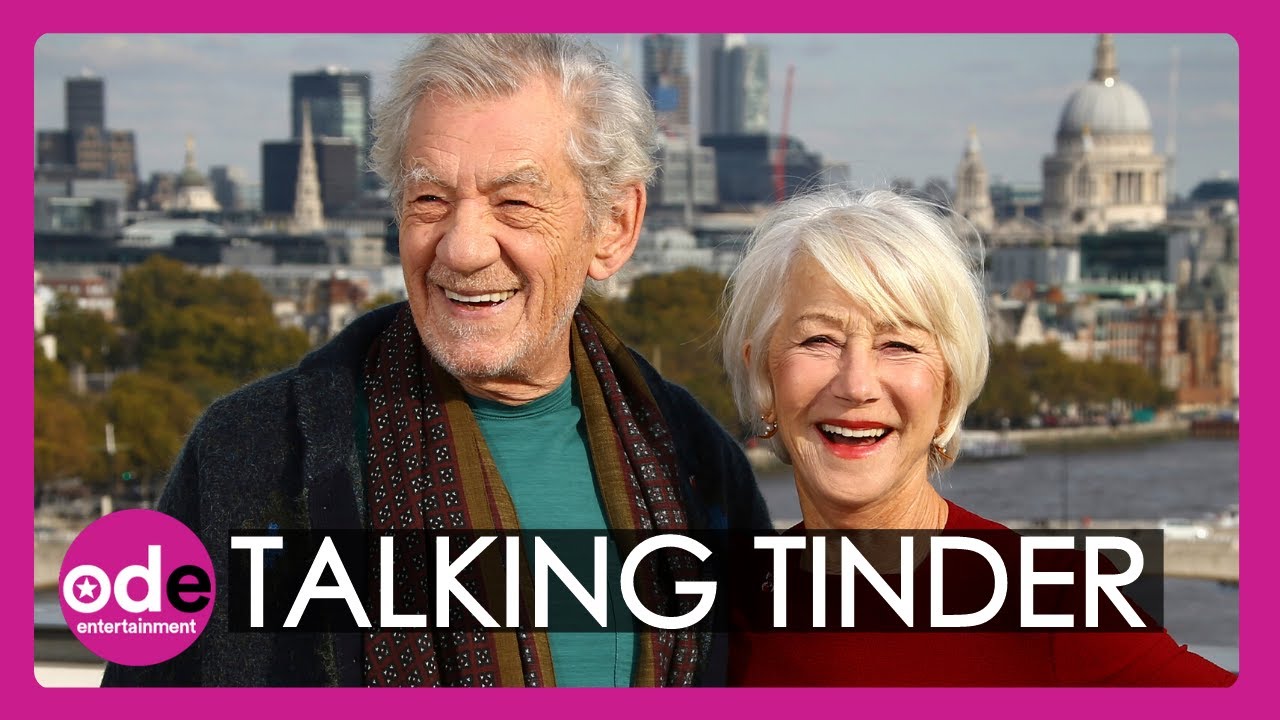 THE GOOD LIAR: Ian McKellen and Helen Mirren Debate Tinder and Grindr