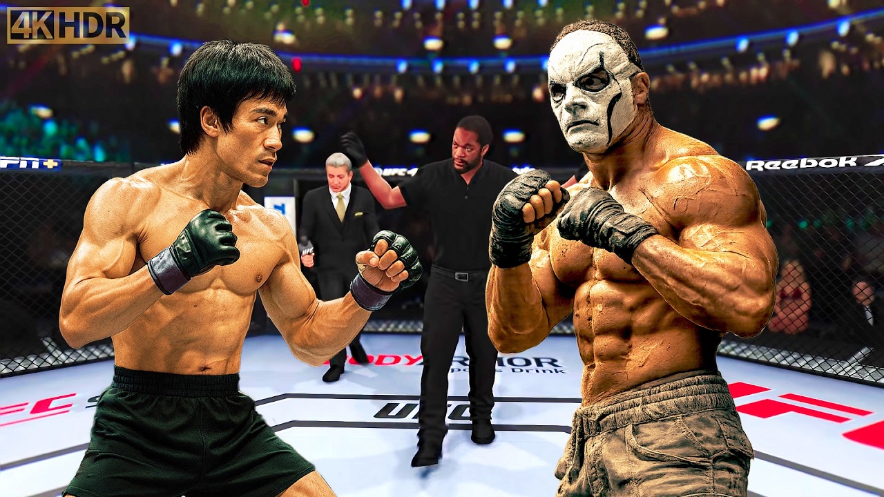 TRUE Bruce Lee vs. Mad Maniac | EA Sports UFC 5