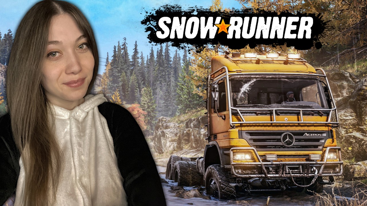 SnowRunner &diams; Большие грузоперевозки &diams; Стрим 74
