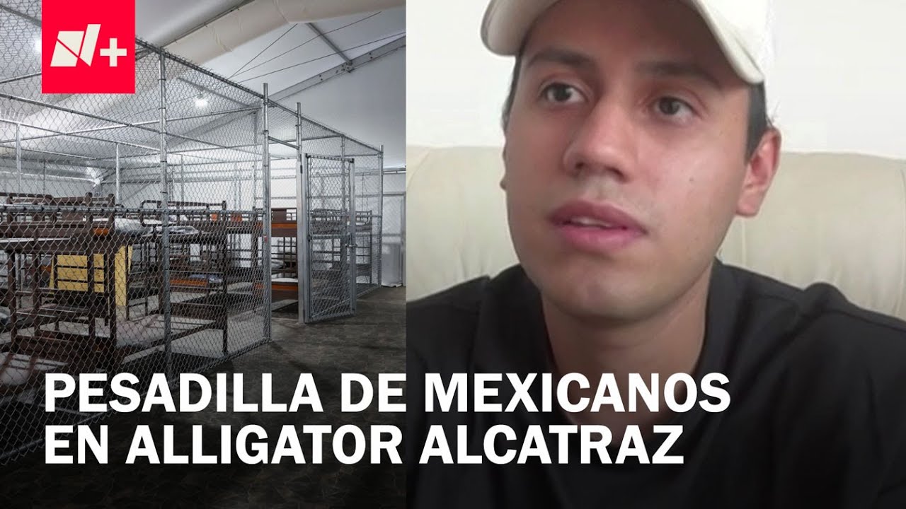 Mexicano narra arresto y cómo es estar preso en Alligator Alcatraz - Despierta