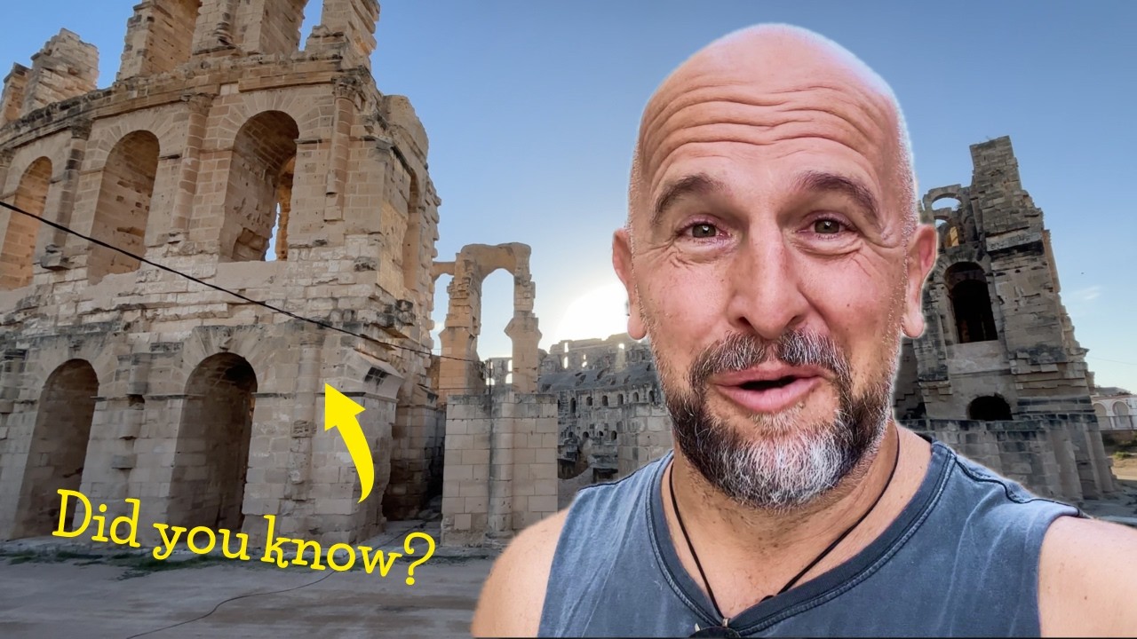 Discovering Tunisia’s hidden Jems [Bardo Museum and El Jem - Tunisia #vanlife]