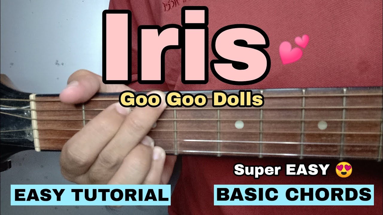 Iris Guitar Tutorial - Goo Goo Dolls (EASY CHORDS)