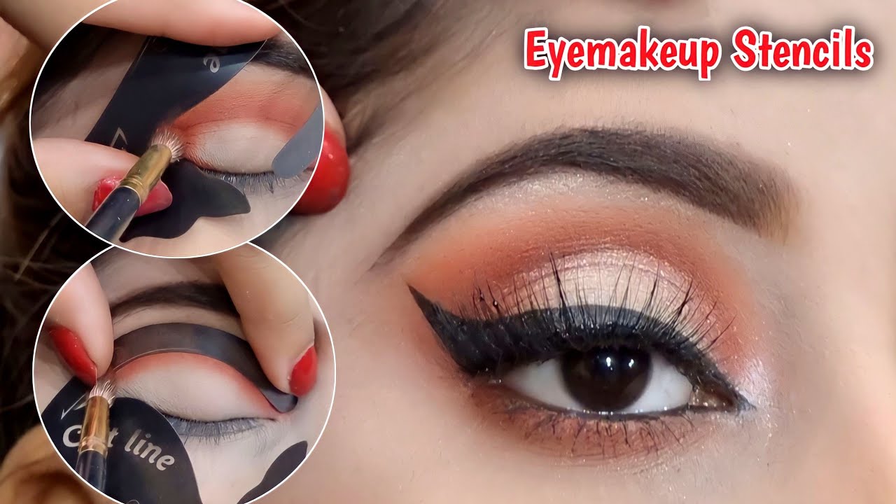 How to: Get PRO Eyemakeup with Cat Stencils | Testing Out Cat line Stencil for Perfect Eyeshadow...