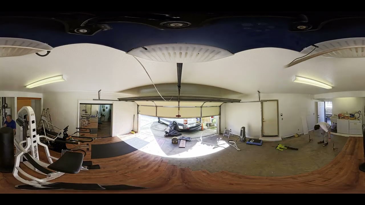 Garage Floor Timelapse 360