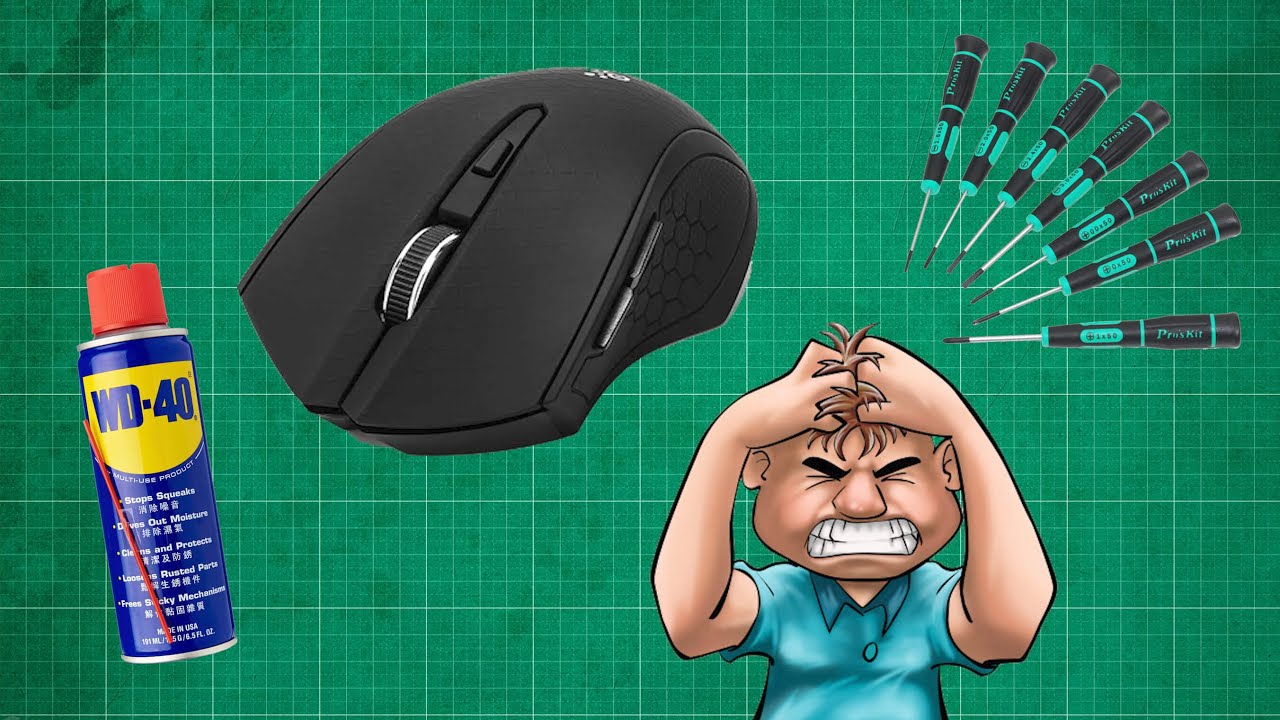 How to Fix Mouse Scroll Wheel in Less than 3min ! 👀
