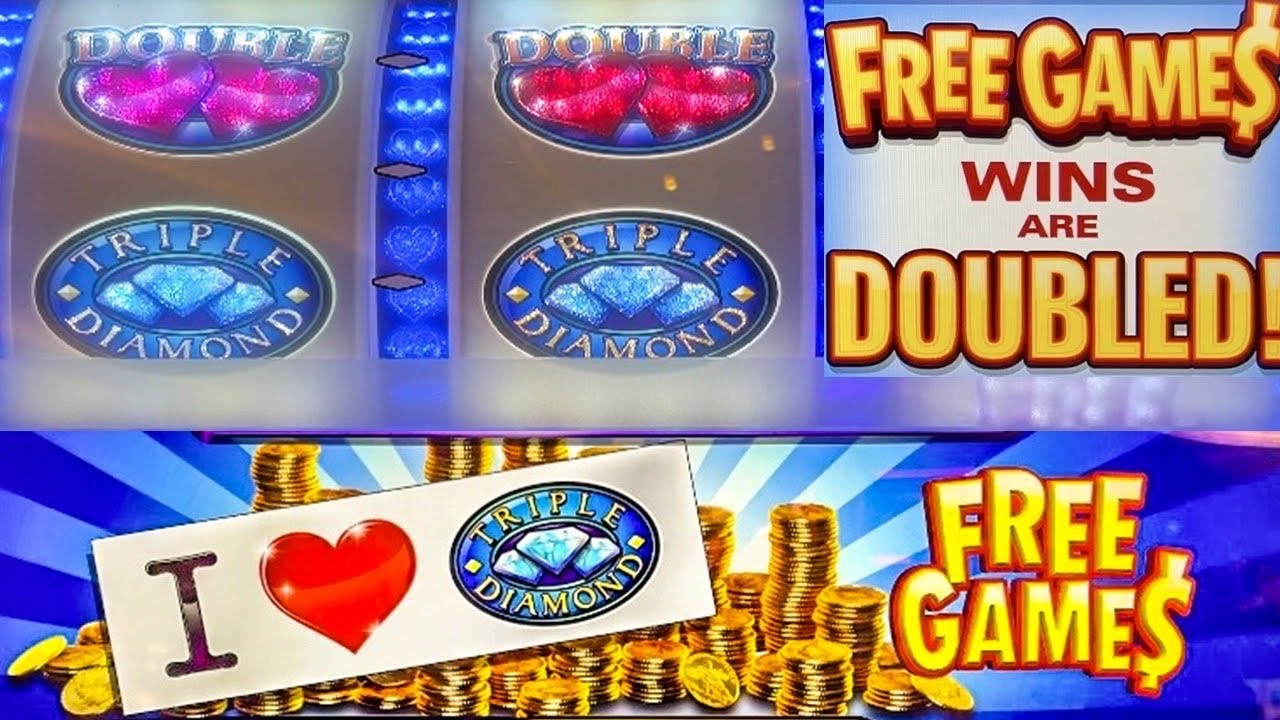 I Love Triple Diamond Free Games Old School 3 Reel Slot