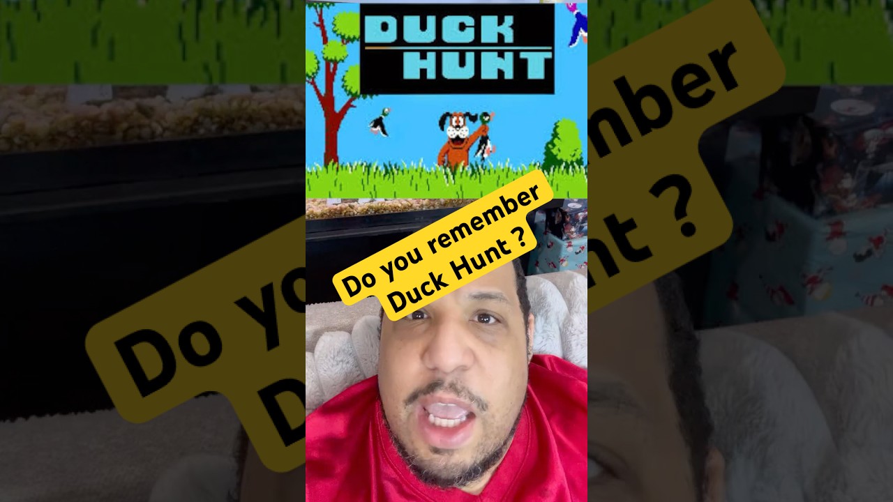 Duck Hunt 1984 on NES: Zapper, laughing dog, & retro gaming fun #DuckHunt #RetroGaming #80sNostalgia