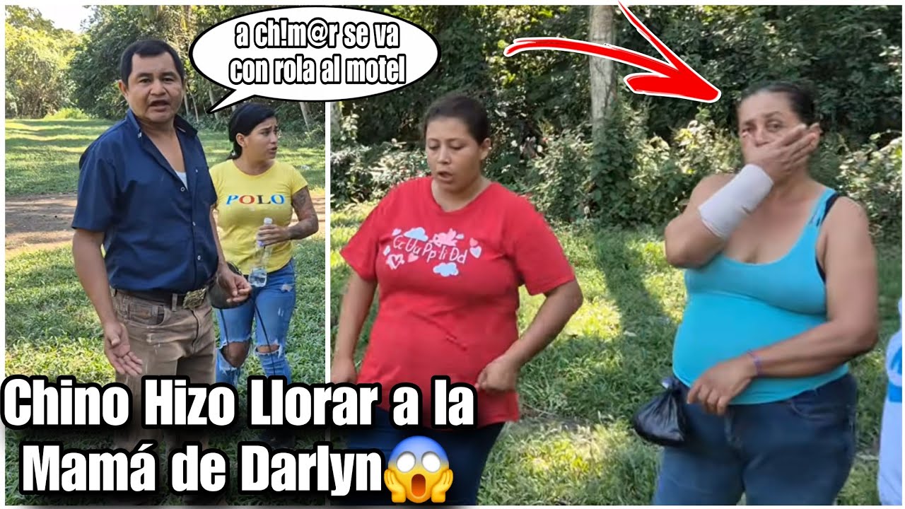 Chino sacó sus trapitos al sol a la Mamá de Darlyn/al motel se va con rola y se hace la santa dijo