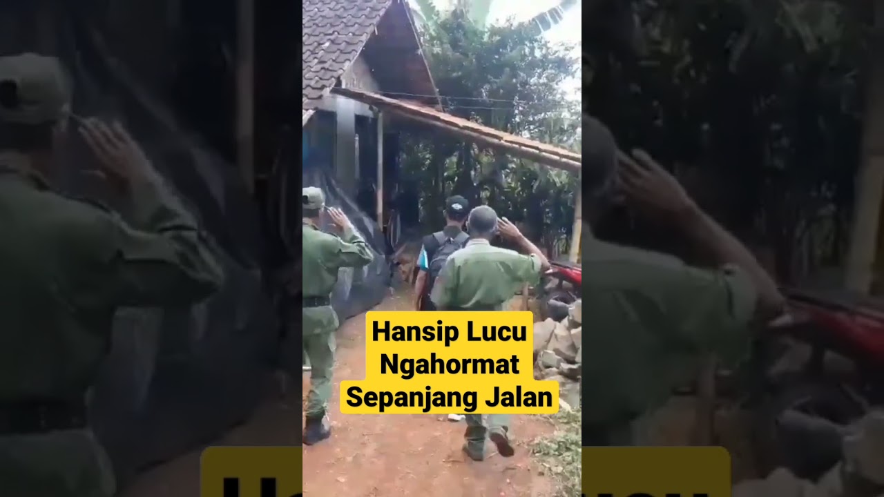 Hansip Lucu Keliling Kampung 