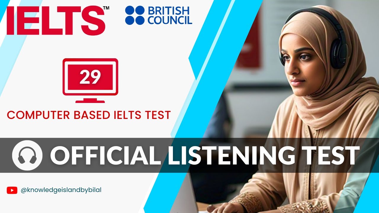 IELTS Computer Based Test | 06.10.2024 | British Council IELTS Listening Test