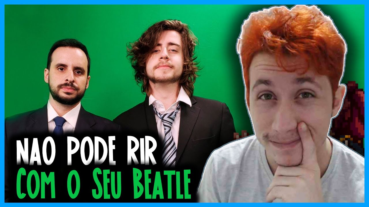 REACT JORNAL NÃO PODE RIR com Cellbit, Marcos Castro, Luciana D'Aulizio e Estevam Nabote