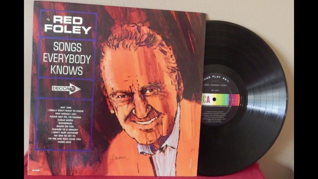 Red Foley  - Songs Everybody Knows -  LP -  Decca DL 4603