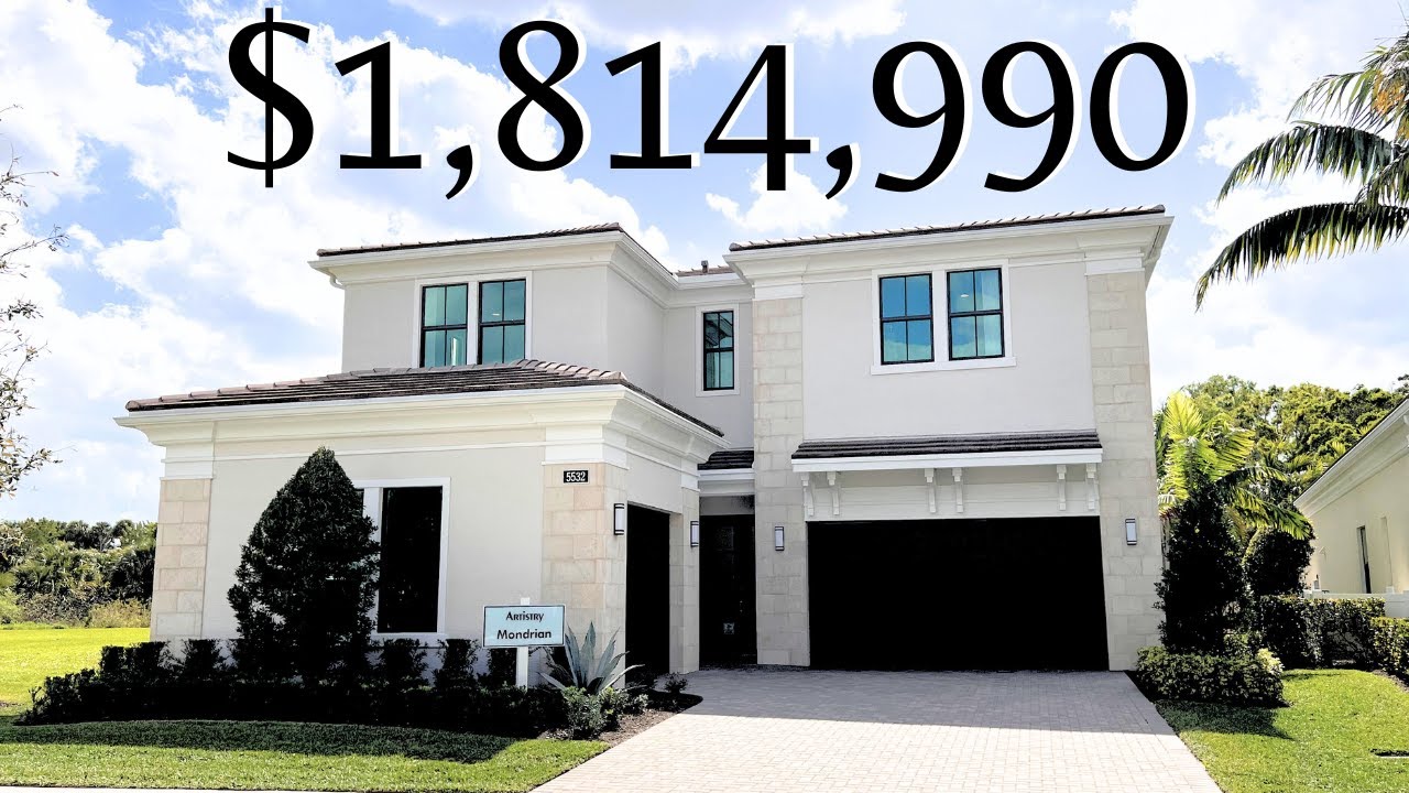PHENOMENAL New Construction 🏠 Walkthrough - Artistry - Palm Beach Gardens, Florida