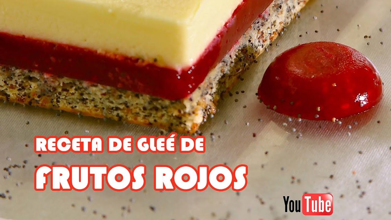 geleé de frutos rojos