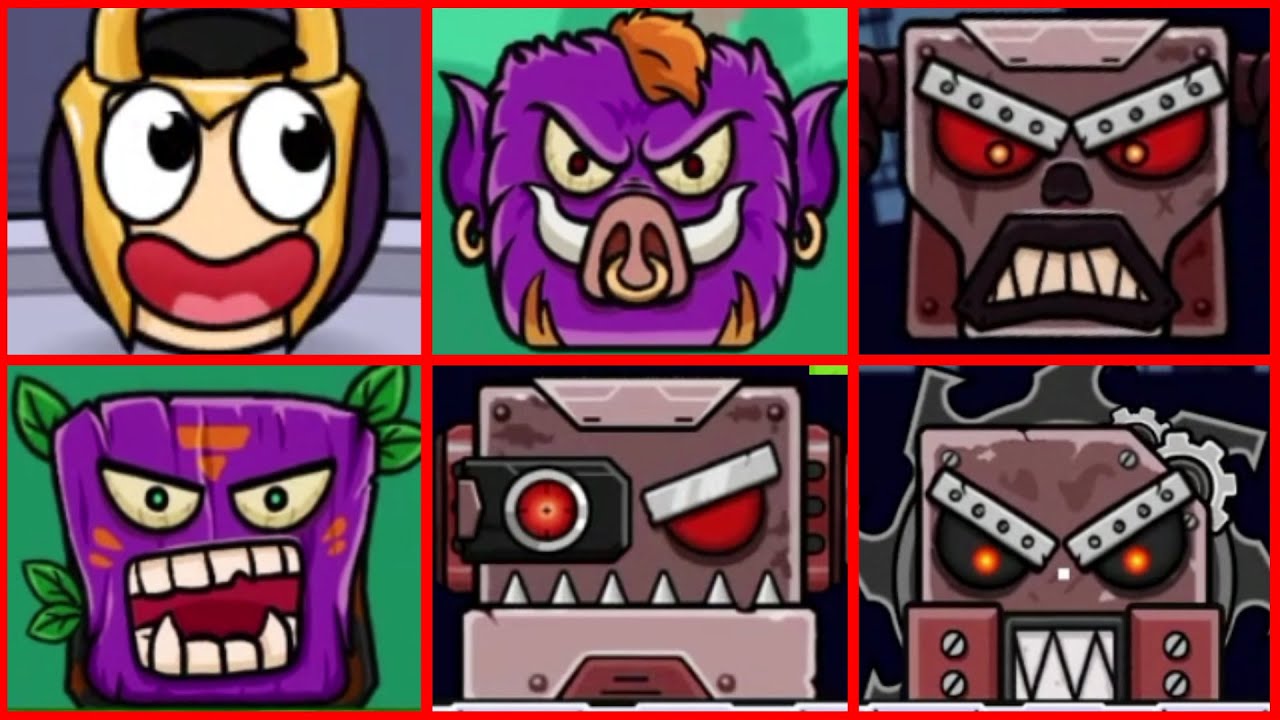 Bounce Ball 5 - Roller Red Ball - Fight All Bosses (Android, iOS)