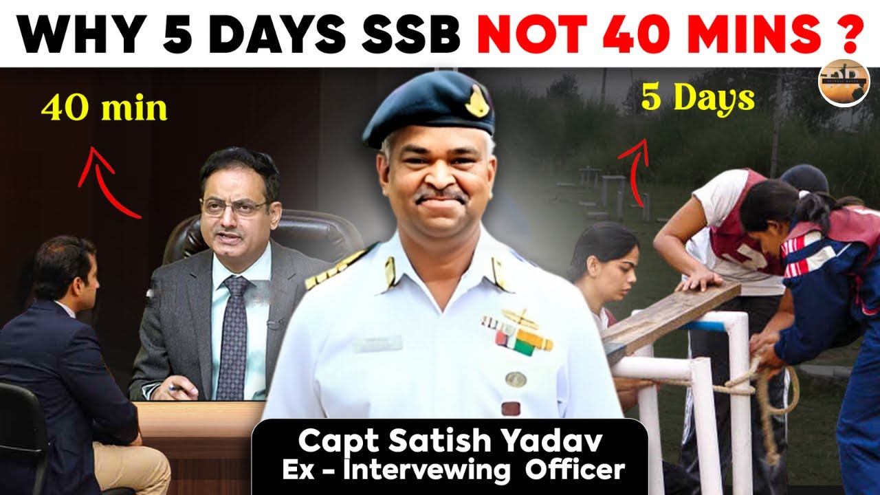 SSB Interview Secrets: What to Avoid🙅‍♀️ & How to Impress the IO😎! ft. Ex. IO Capt. Satish Yadav