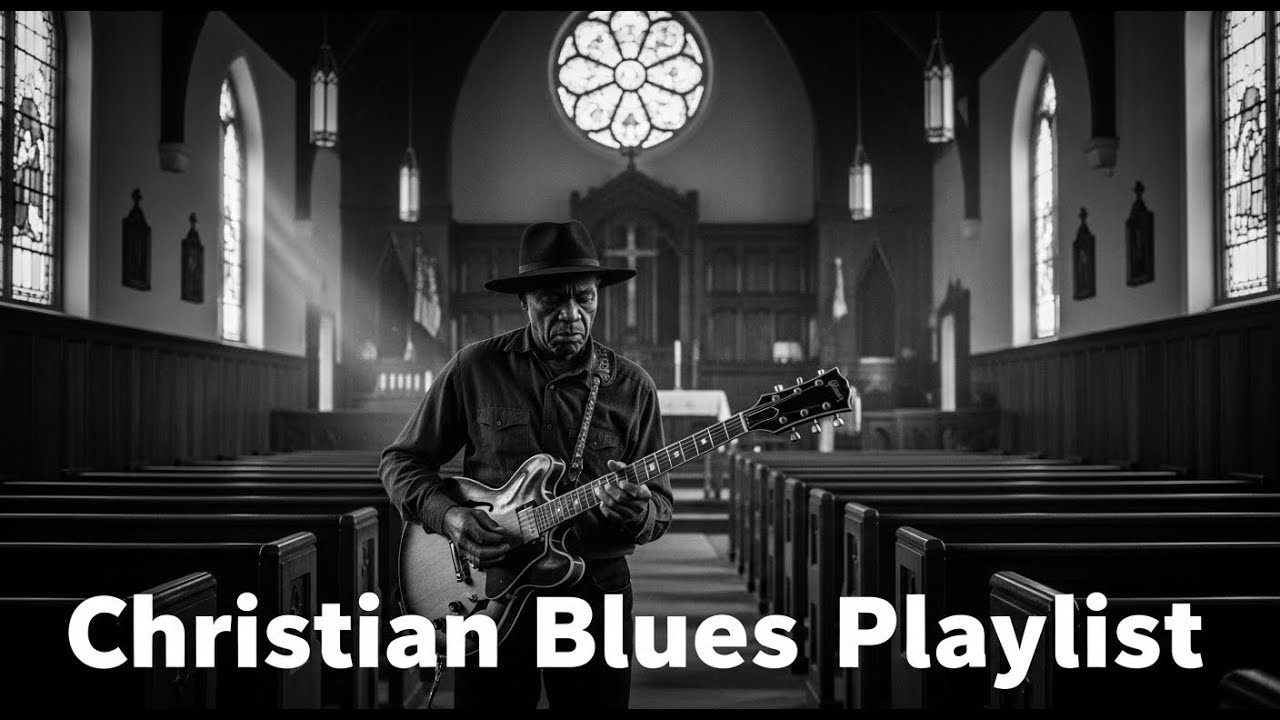 Vintage Gospel Blues Guitar | Slow Christian Music