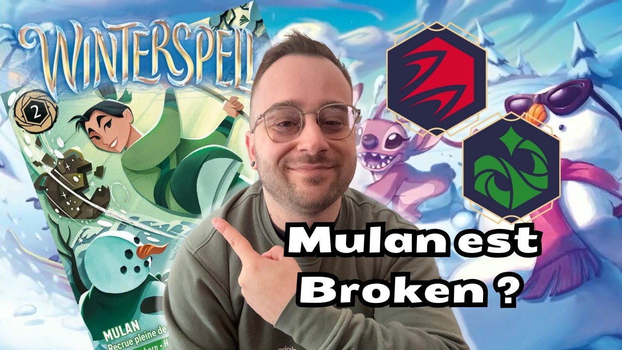 Découvre Le deck Rouge Vert Mulan Combo du set 11 : Givresort ! 