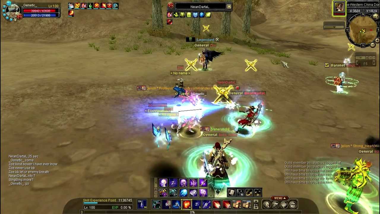 infinity sro. pvp Sun +9 Bow vs. Nuker +13 Spear