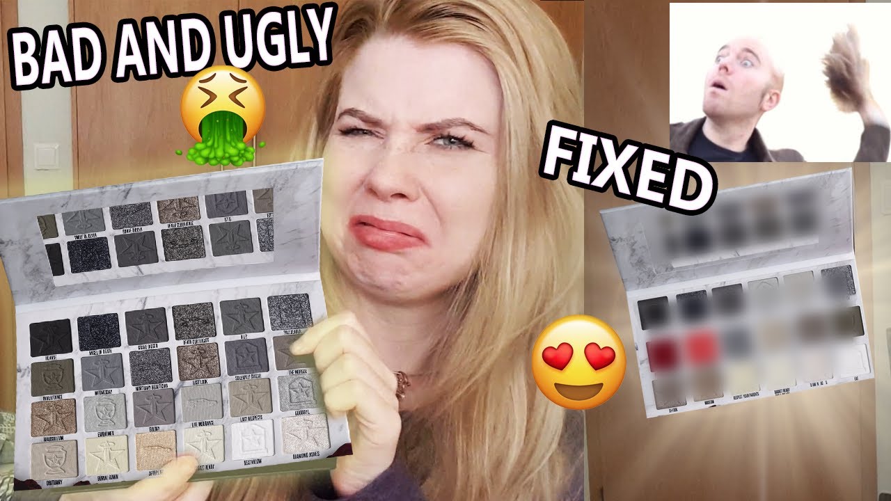 Let's Fix JEFFREE STAR's OFFENSIVE Palette - Cremated!