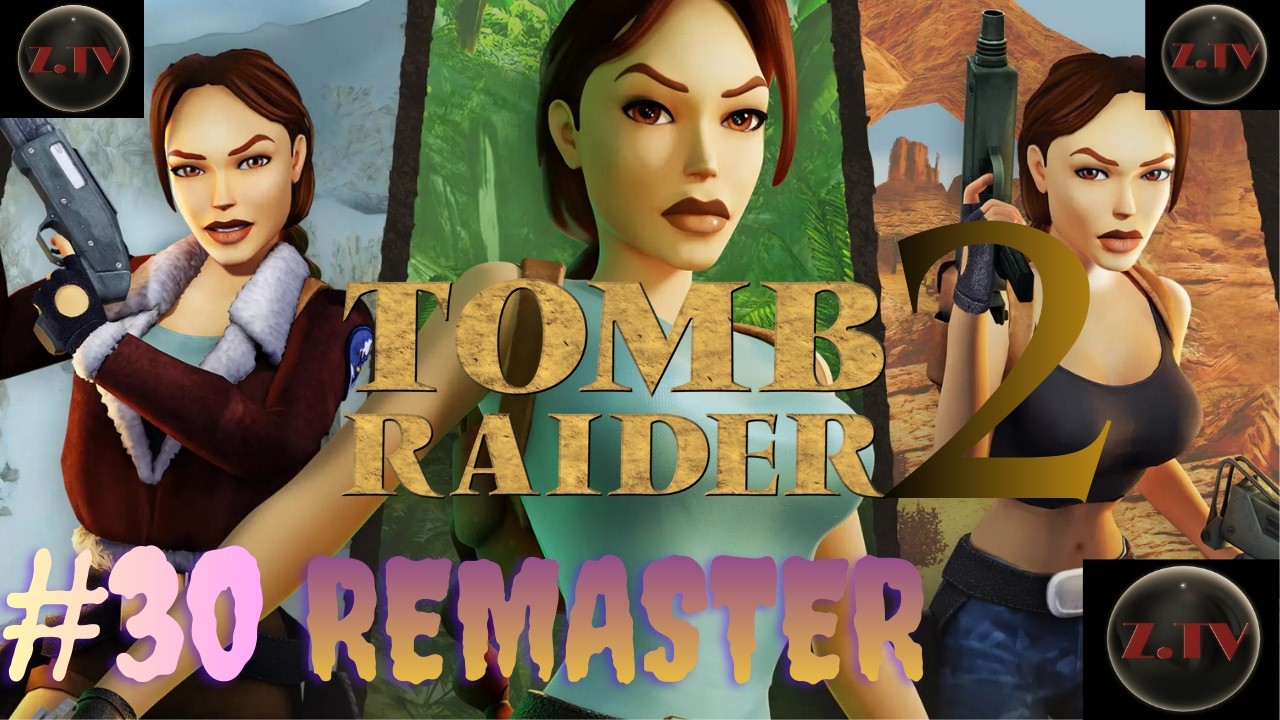 Let's Play #Tomb #Raider 2 Remastered new edition #30# Level 16 Die Schwimmenden Inseln  Pt 2