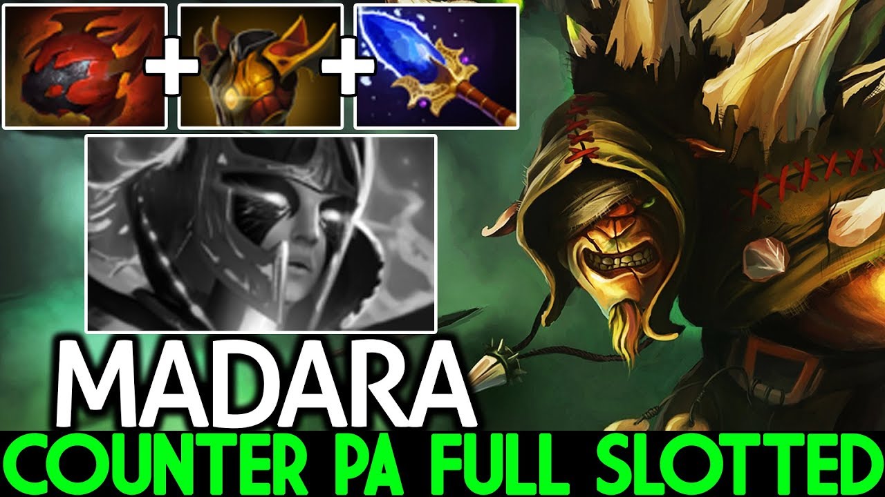 MADARA [Bristleback] 200 IQ Counter Pick PA Full Slotted Crazy Game 7.22 Dota 2