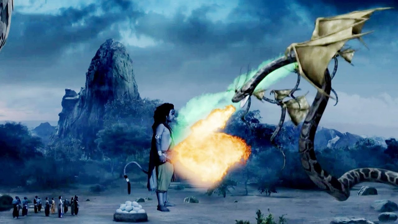 जब नाग मेघासुर ने बाल हनुमान पर किया अपने विष से वार - Hanuman Ke Mahan Karya - EP 288