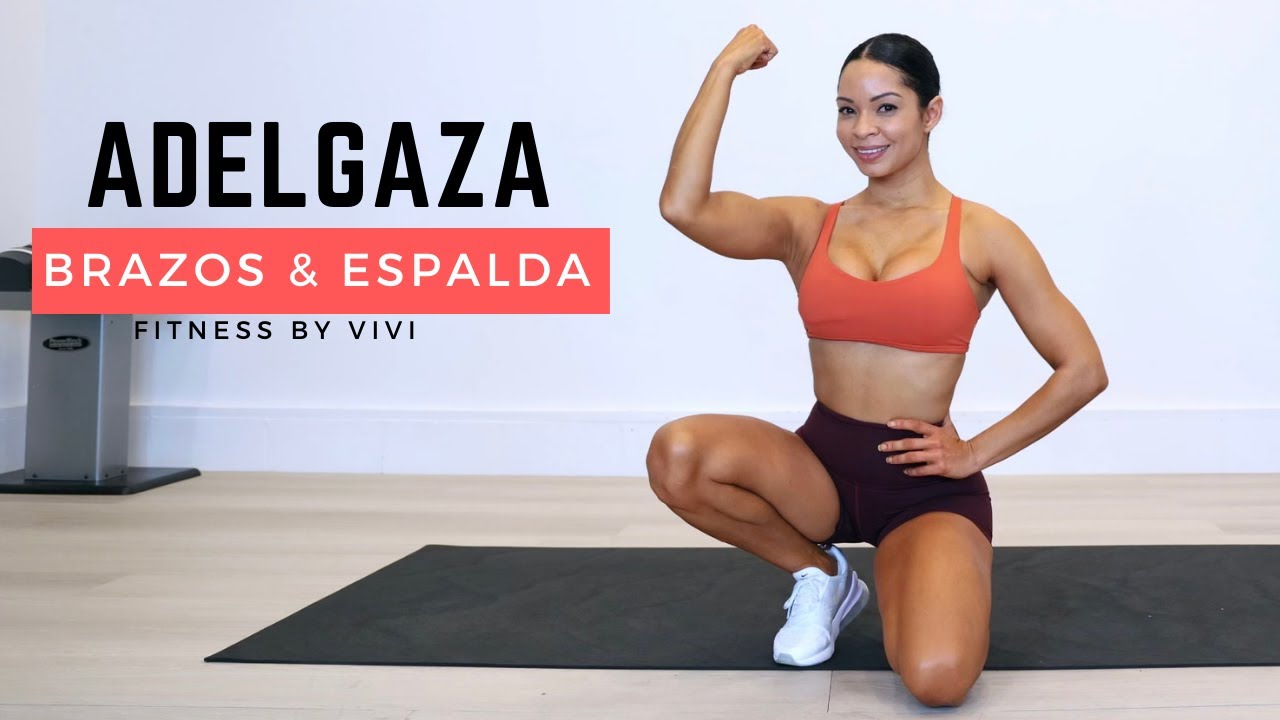 RUTINA PARA ADELGAZAR Y TONIFICAR Brazos y Espalda | Abdominales de Pie