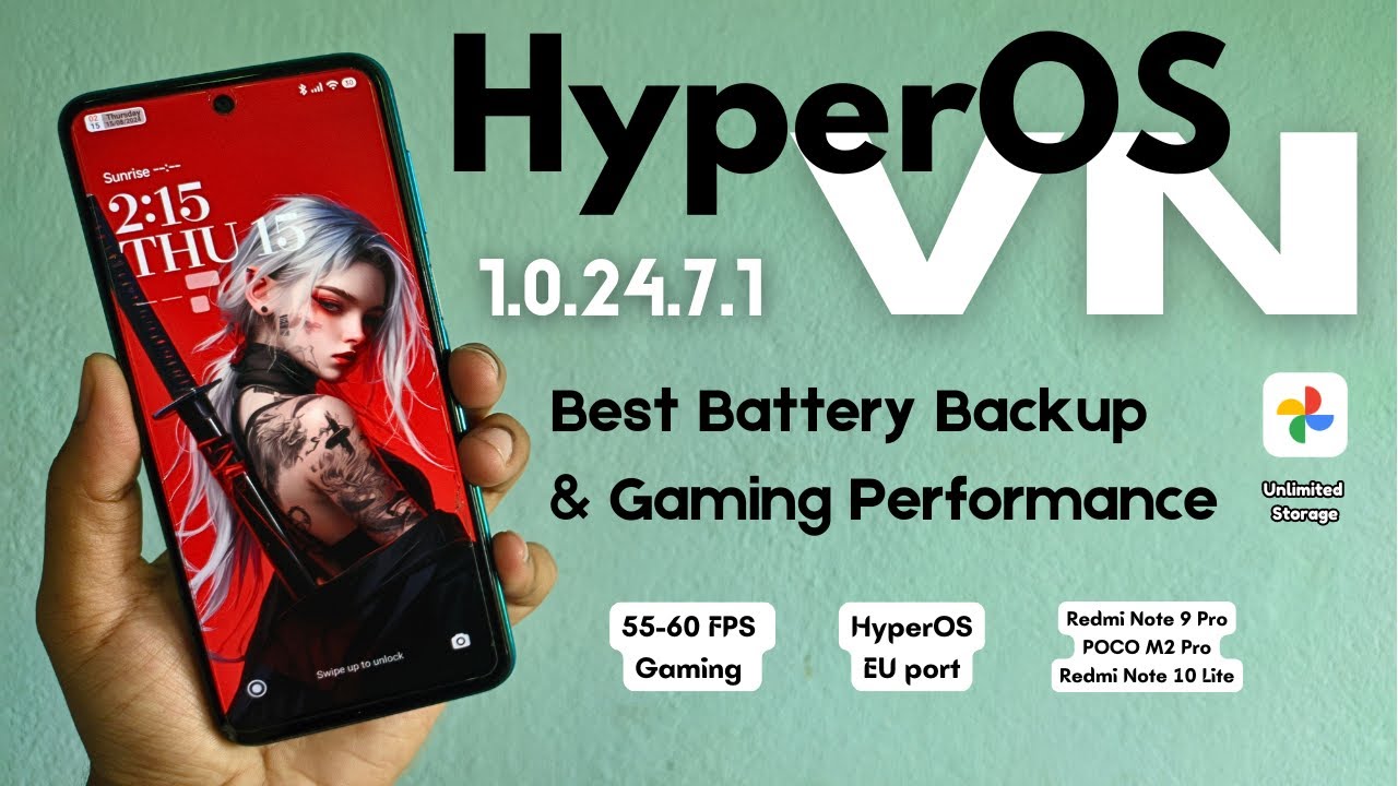 HyperOS VN1.0.24.7.1 for Redmi Note 9 Pro/Pro Max/9S, POCO M2 Pro, Redmi Note 10 Lite- Smooth&Stable