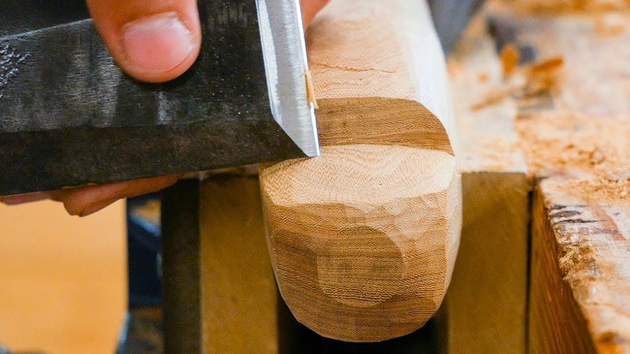 Carving An Airplane For My Son