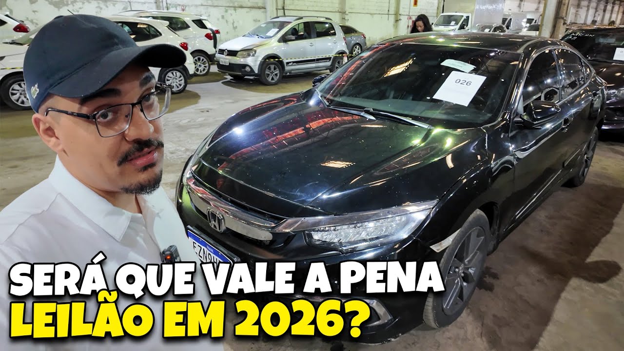 PRIMEIRO LEIL&Atilde;O DE 2026! AINDA VALE A PENA COMPRAR CARRO EM LEIL&Atilde;O?