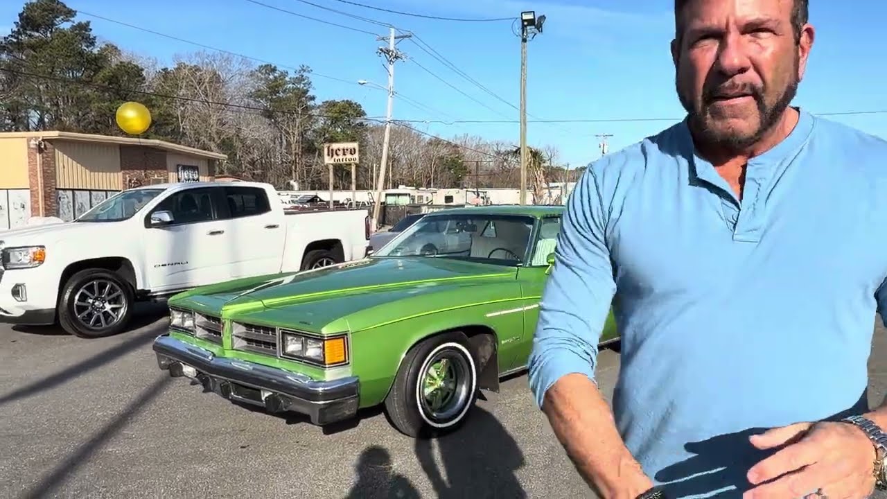 1977 Pontiac Lemans Sport Coupe Driving Video 