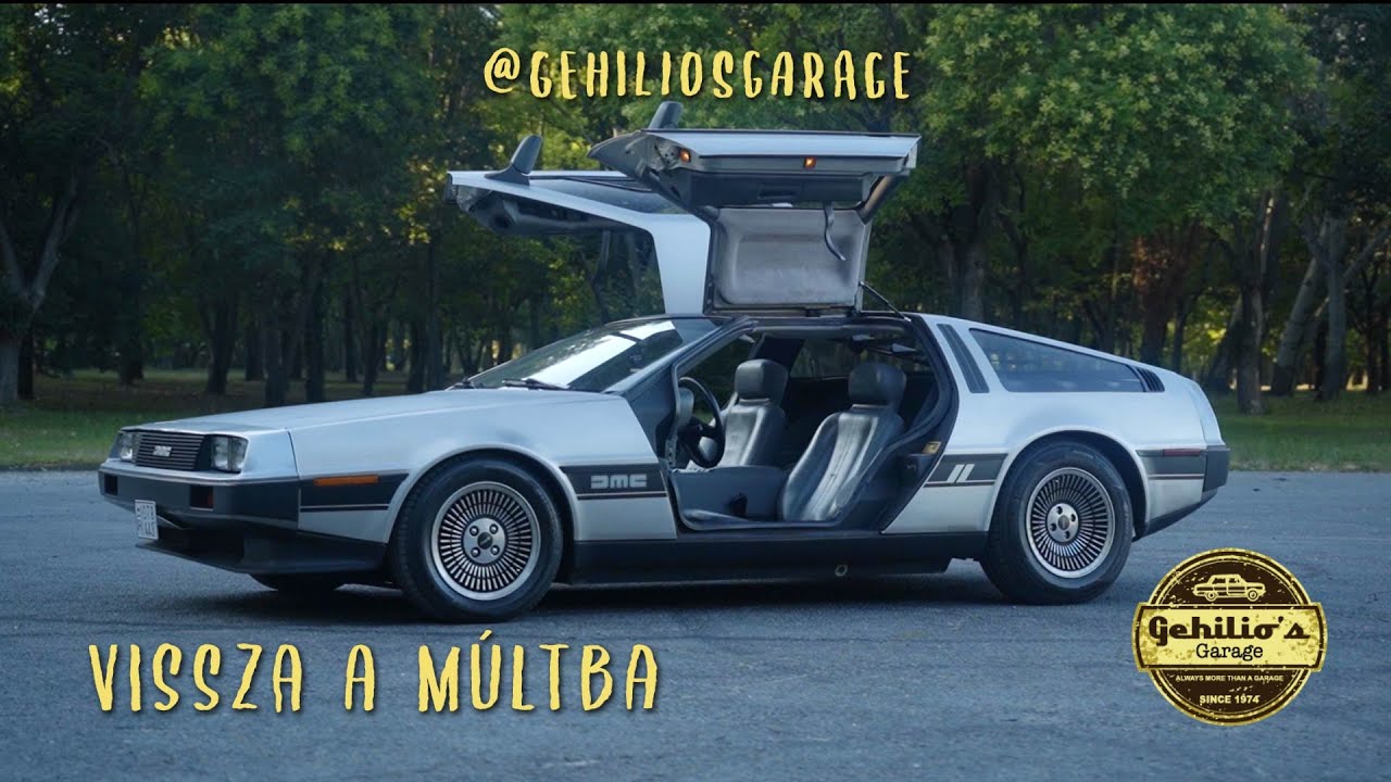 Hűtöszekrényből lett DMC DeLorean! Vissza a jövőbe body kit 3 millióért? Így épülnek a mai autók?
