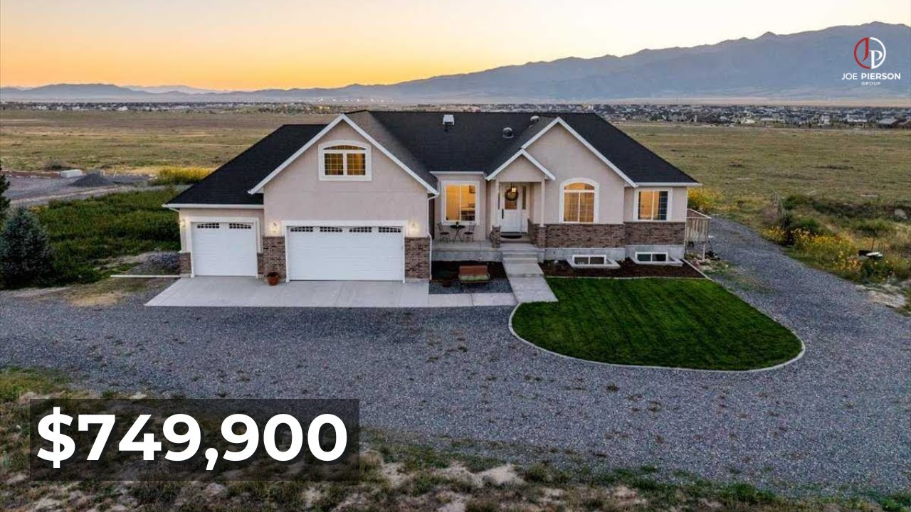 Property Tour in Eagle Mountain - Mountain Living Utah - Salt Lake Utah Living