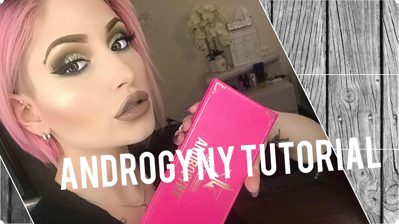 Jeffree star androgyny palette tutorial | Lorielizabethx