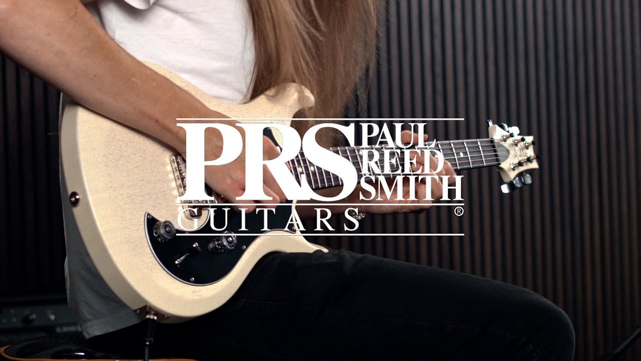 PRS S2 Standard, Satin Antique White #S2046120 sound demo | Gear4music