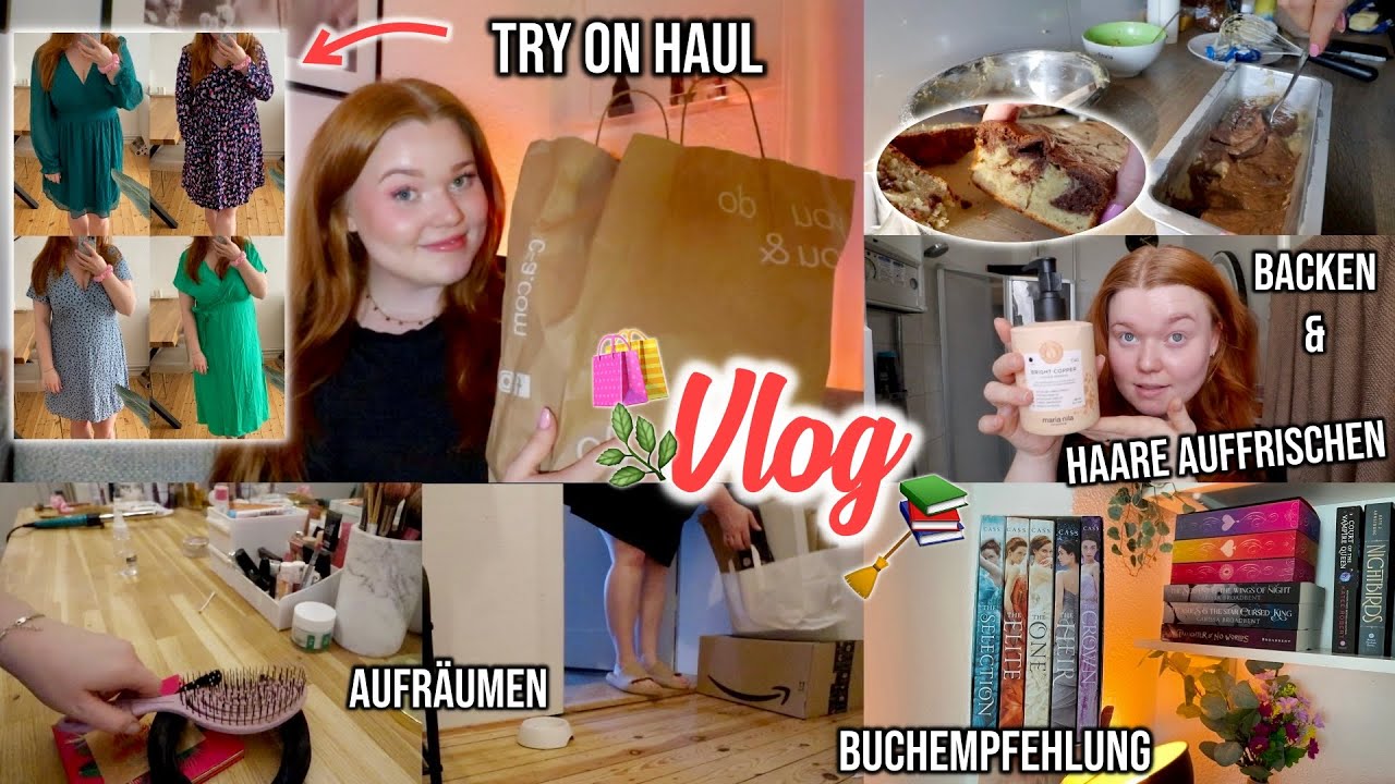 Fashion Haul, aufräumen, Hörbuchempfehlung, backen - VLOG I Meggyxoxo
