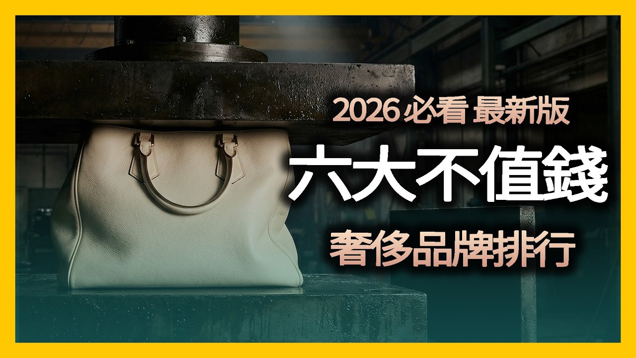 「這牌」出店門剩4折！2026 最新 Top 6 不保值品牌排行榜！｜時尚產業深度分析