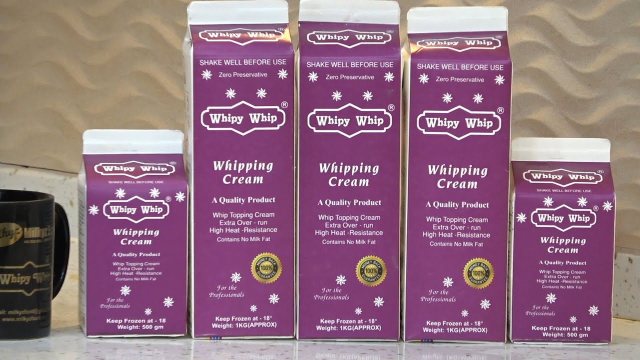 HOW TO USE & STORE WHIPY WHIP CREAM IN WINTER SEASON | BY MILKYZ FOOD