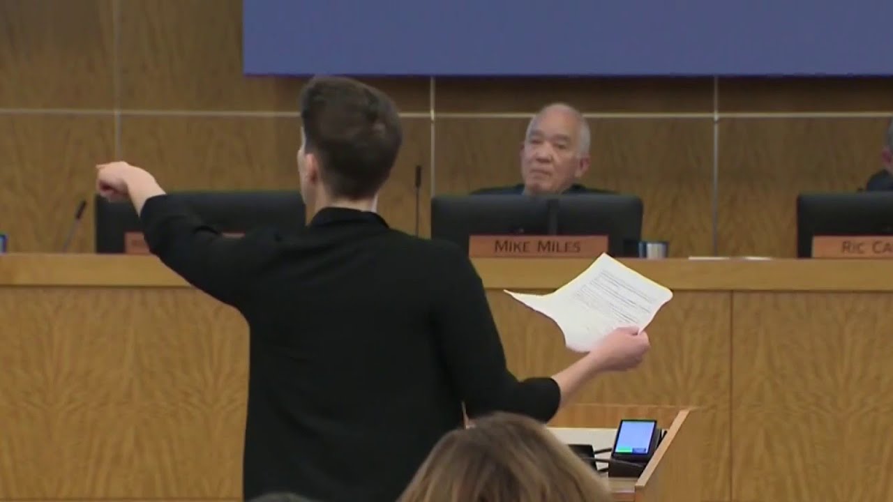 HISD closes 12 schools after emotional meeting, woman escorted out